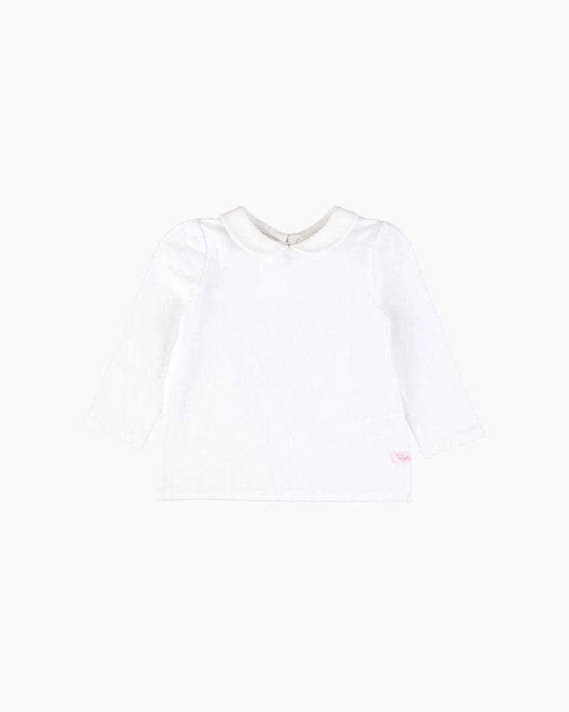 LS PETER PAN COLLAR TOP