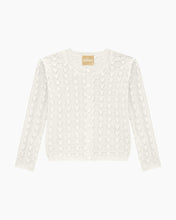 Load image into Gallery viewer, LS SCALLOPED TEXTURED CARDI
