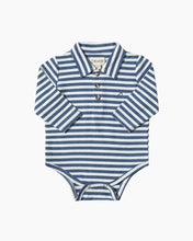 Load image into Gallery viewer, LS SEYMOUR STRIPED POLO BDYST
