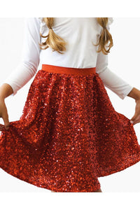 SEQUIN TWIRL SKIRT