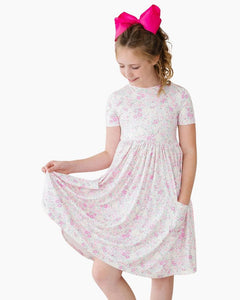 SS BLOOMING BEAUTY PCKT TWIRL DRESS