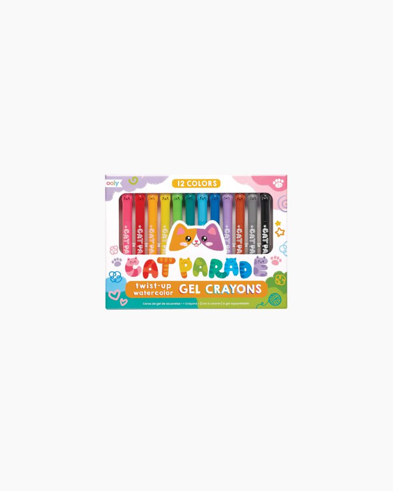 CAT PARADE GEL CRAYONS