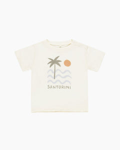 SS SANTORINI RAW EDGE TEE