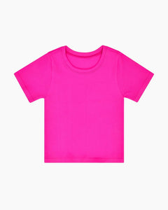 BASIC RIBBED BABY TEE