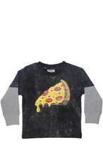 Load image into Gallery viewer, LS PIZZA SLICE LYRD TEE
