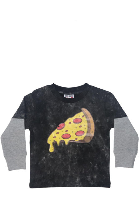 LS PIZZA SLICE LYRD TEE