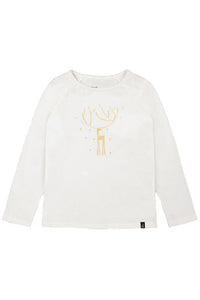 LS METALLIC DEER TEE