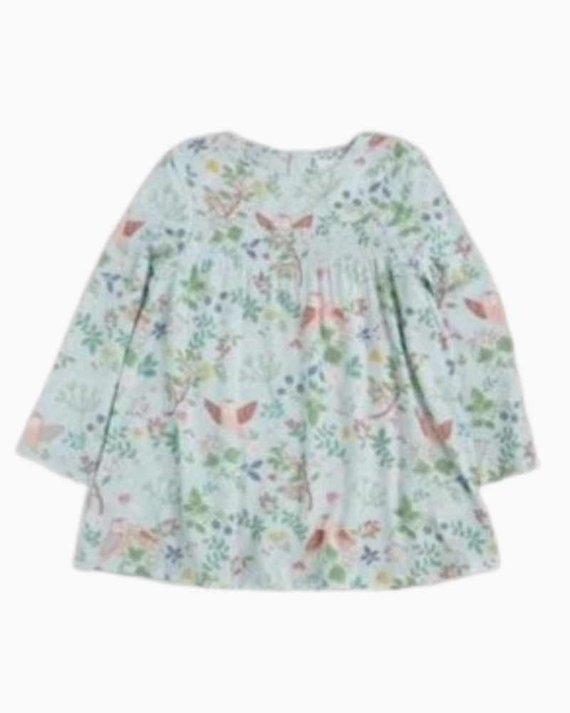 LS PRETTY OWLS DRESS