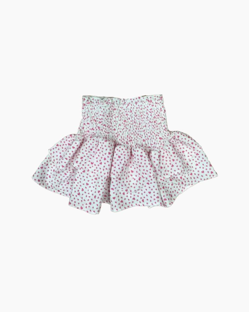 SMOCK TIERED SKIRT