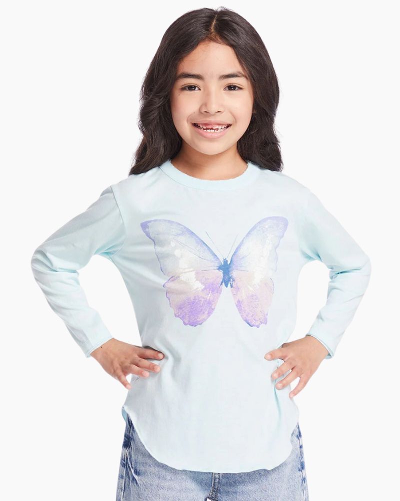 WATERCOLOR BUTTERFLY TEE