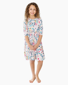 LS WHIMSY TWIRL DRESS