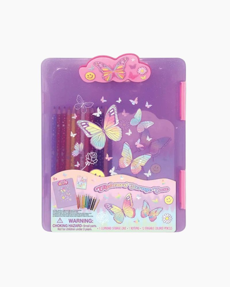 BUTTERFLY CLIPBOARD CASE