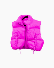 Load image into Gallery viewer, CROPPED PUFFER VEST
