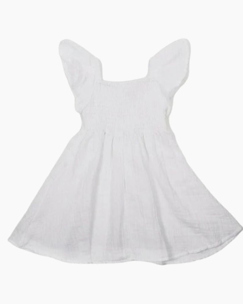 CS SMOCKED GAUZE CVRUP