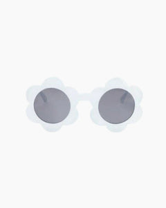 FLOWER POWER SUNGLASSES - WHITE