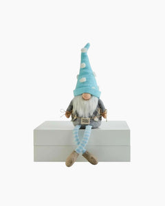 HAPPY SIGN DANGLE LEG GNOME