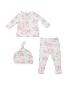 LS FARM TOILE THM + HAT SET