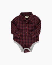 Load image into Gallery viewer, LS GINGHAM PLAID BD BDYST
