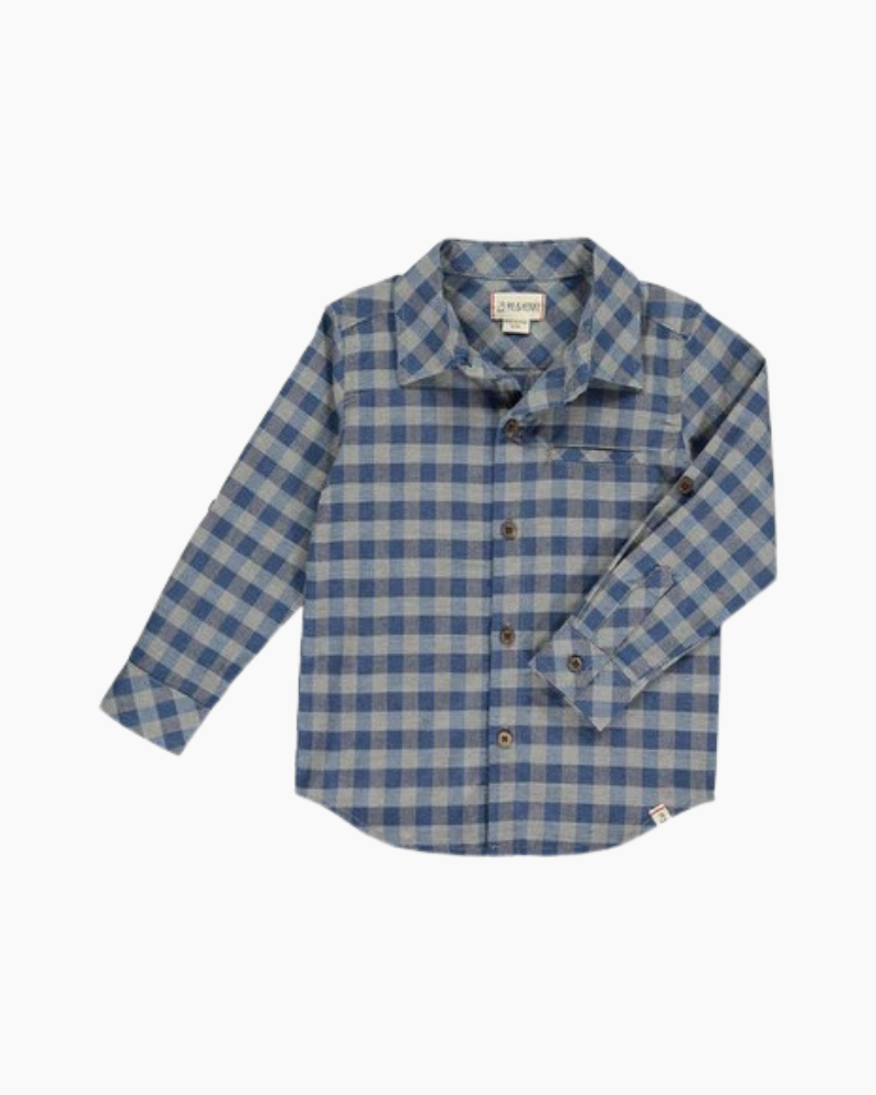 LS GINGHAM PLAID BD