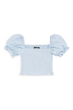 Load image into Gallery viewer, CS SMOCK PUFF SLEEVE TOP
