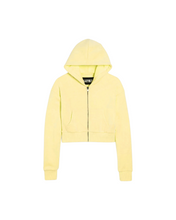 Load image into Gallery viewer, Dylan Crop Zip Hoodie
