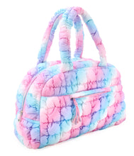 Load image into Gallery viewer, QUILTED SCRUNCHIE OMBRE MEDIUM DUFFLE BAG
