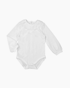 RUFFLE COLLAR BODYSUIT