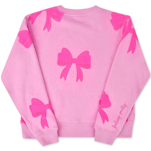 RIBBON BOWS SWEATSHIRT