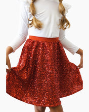 Load image into Gallery viewer, SEQUIN TWIRL SKIRT
