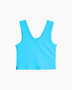 SL WAFFLE CROP TANK