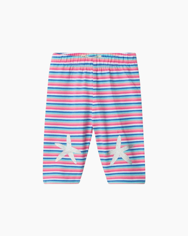 STARFISH STRIPED CAPRI LEGGING