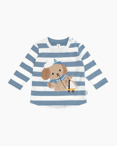 LS SCTR PUP INTARSIA SWTR