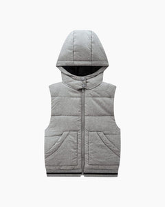 SL HOODED PUFF VEST