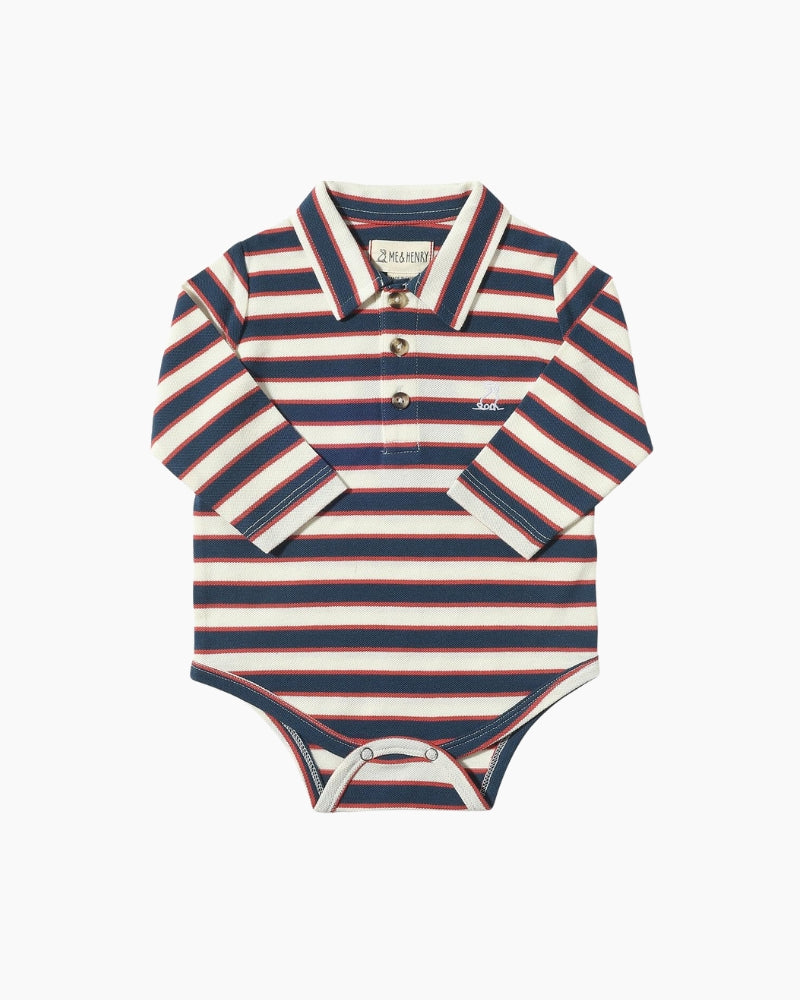 LS SEYMOUR STRIPED POLO BDYST