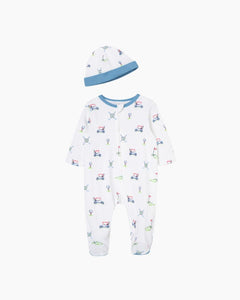 LS GOLF CLUB FOOTIE + HAT SET