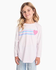 HEART STRIPE TEE