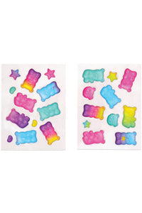 GUMMY BEARS GEL STICKERS