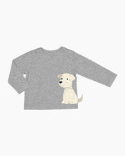 Load image into Gallery viewer, LS PUPPY APLQ TEE
