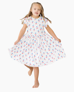 CS SUMMER SWTS FLTR TWIRL DRESS