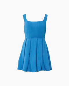 SL PLEATED BOX DRESS