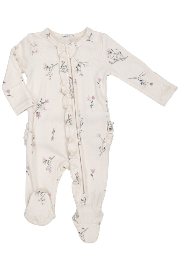 WISPY FLORAL FOOTIE