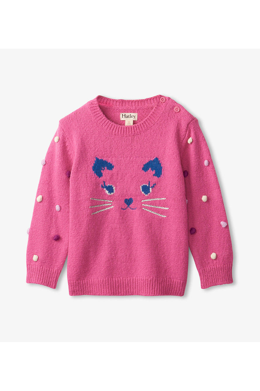 LS PRETTY KITTY POM DTL SWTR