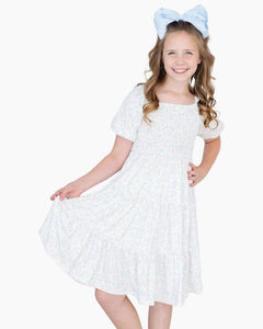 SS CLOUD 9 SMOCKED DRESS