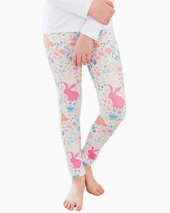 FLORAL BUNNIES LEGGING