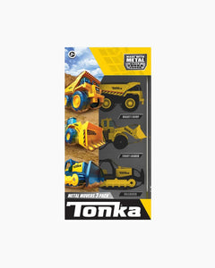 TONKA METAL MOVERS 3 PACK