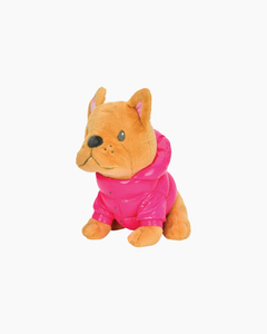 DOG IN PUFFER PLUSH