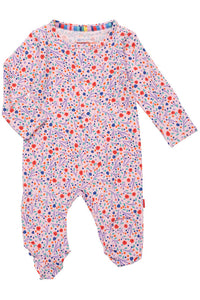 LS ELIZABETH FLORAL FOOTIE