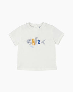 SS SHARK LETTERS APLQ TEE