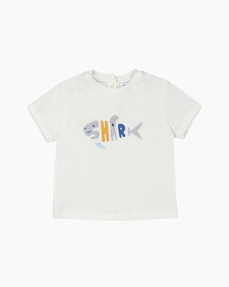 SS SHARK LETTERS APLQ TEE