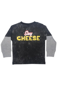 LS PIZZA SLICE LYRD TEE